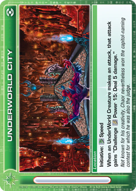 UnderWorld City - Super Rare - Foil