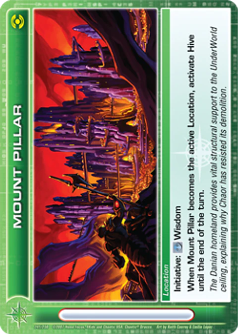 Mount Pillar - Rare 