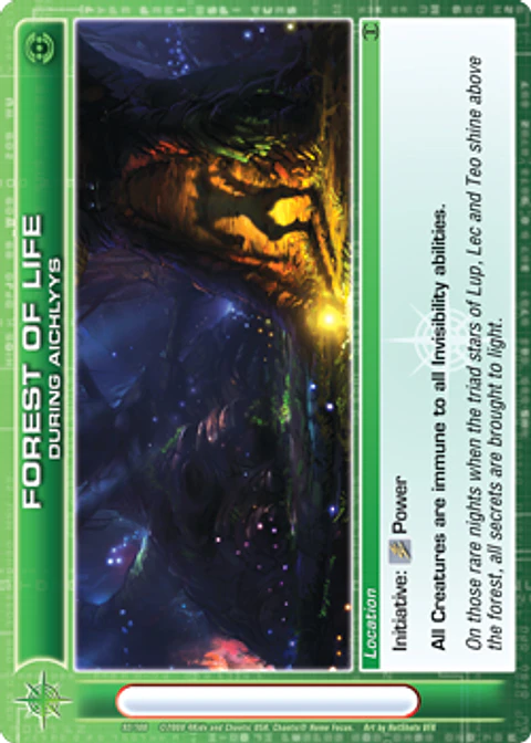 Forest of Life, During Aichlyys - Common