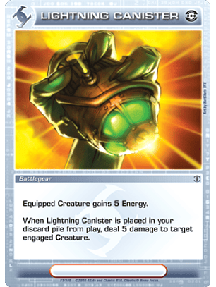 Lightning Canister - Common 