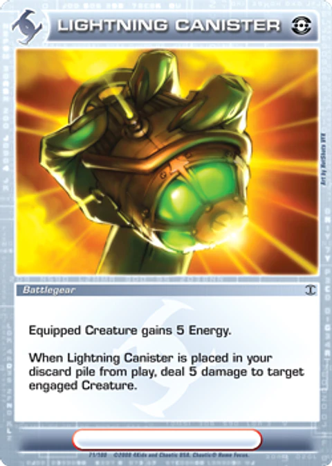 Lightning Canister - Common 