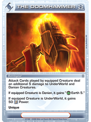 The Doomhammer - Ultra Rare - Foil