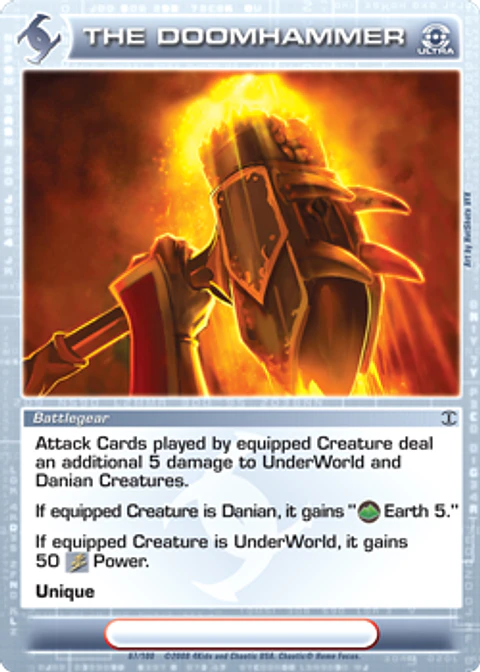 The Doomhammer - Ultra Rare - Foil