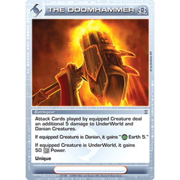 The Doomhammer - Ultra Rare - Foil