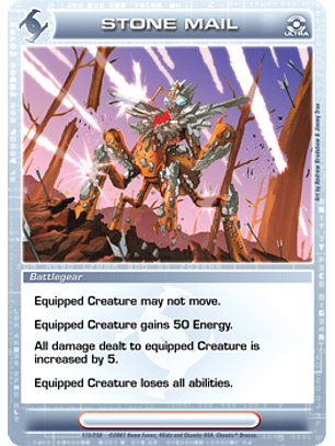 Stone Mail - Ultra Rare - Foil