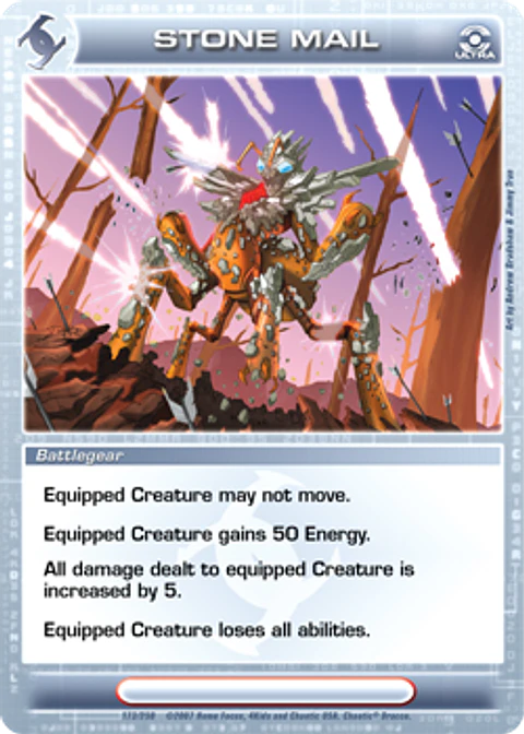 Stone Mail - Ultra Rare - Foil