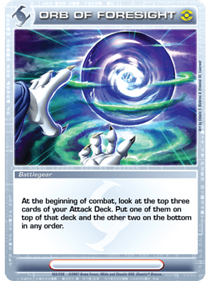 Orb of Foresight - Rare 