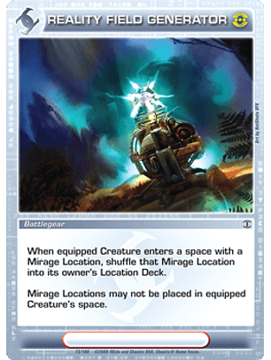 Reality Field Generator - Rare - Foil