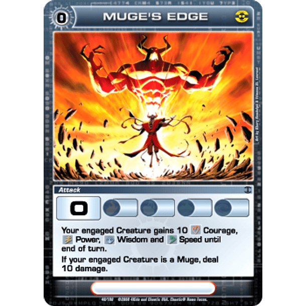 Muge's Edge - Rare - Foil
