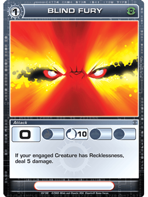 Blind Fury - Uncommon 