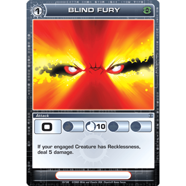 Blind Fury - Uncommon 