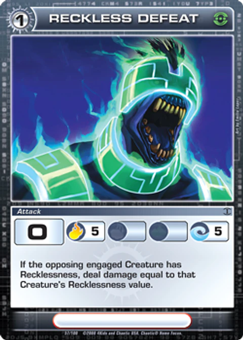 Reckless Defeat - Uncommon 