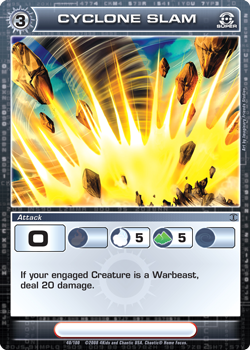 Cyclone Slam - Super rare - Foil 1