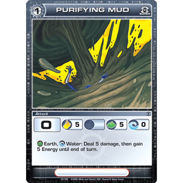 Purifying Mud - Super Rare - Foil