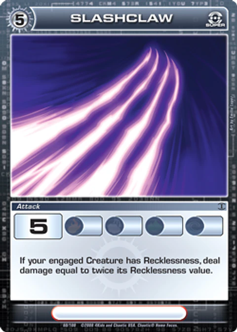 Slashclaw - Super Rare - Foil 