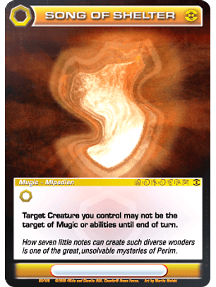 Song of Shelter - Rare - Foil