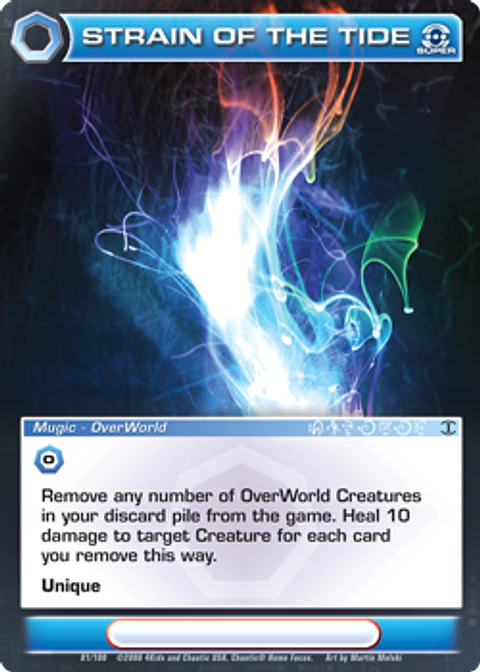 Strain of the Tide - Super Rare - Foil
