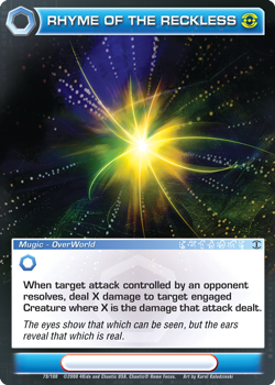 Rhyme of the Reckless - Rare - Foil 1