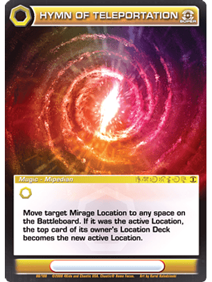 Hymn of Teleportation - Super Rare - Foil