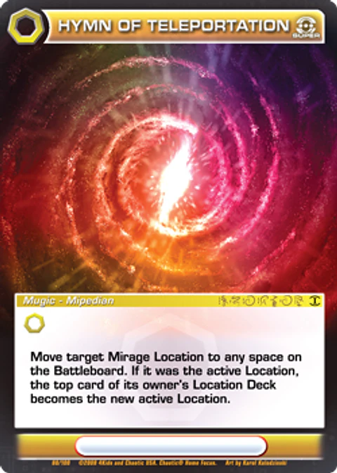 Hymn of Teleportation - Super Rare - Foil