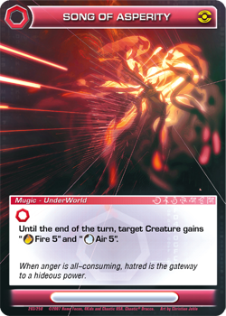 Song of Asperity - Rare  1