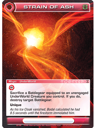 Strain of Ash - Uncommon 