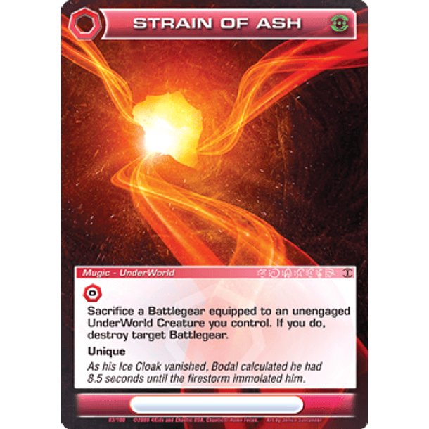 Strain of Ash - Uncommon 
