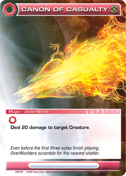 Canon of Casualty - Uncommon  1