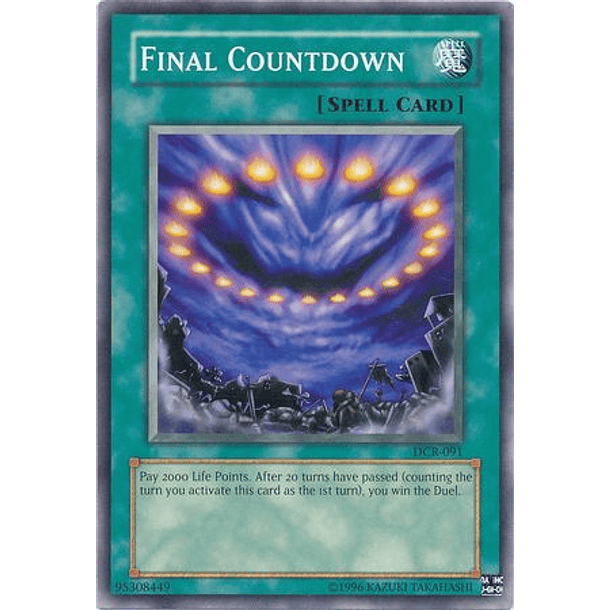 Final Countdown - DCR-091 - Common (daño leve Jugada)