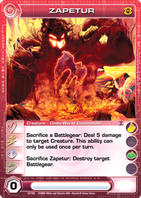 Zapetur - Rare - Foil