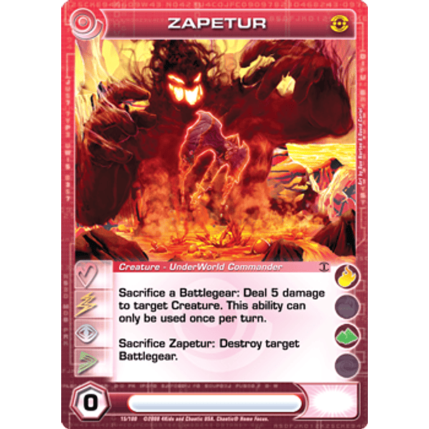 Zapetur - Rare - Foil