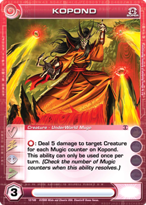 Kopond - Super rare - Foil