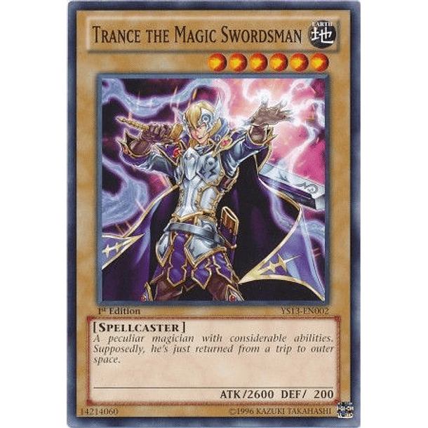 Trance the Magic Swordsman - YS13-EN002 - Common