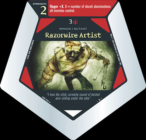 Razorwire Artist - U