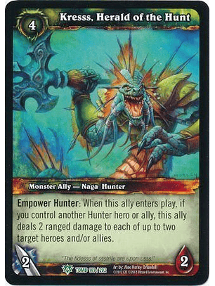 Kresss, Herald of the Hunt - 149/202 - Uncommon Foil