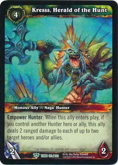 Kresss, Herald of the Hunt - 149/202 - Uncommon Foil