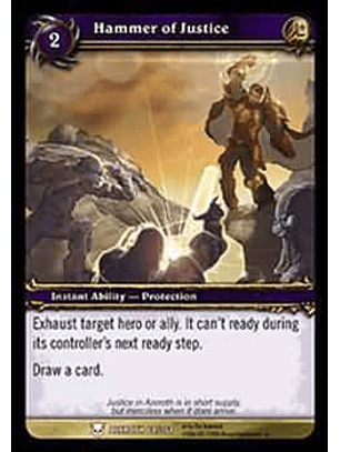 Hammer of Justice - 68/361 - Common Foil