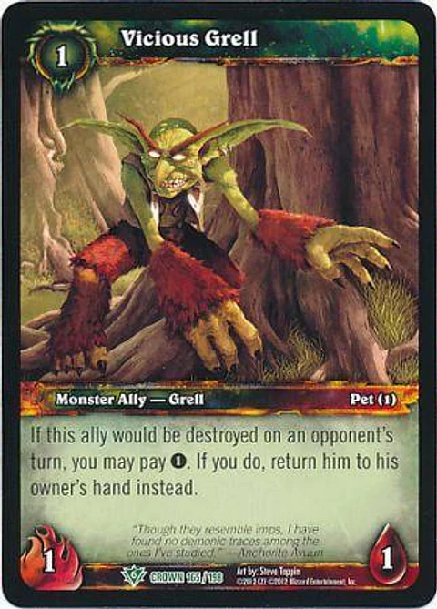 Vicious Grell - 165/198 - Uncommon