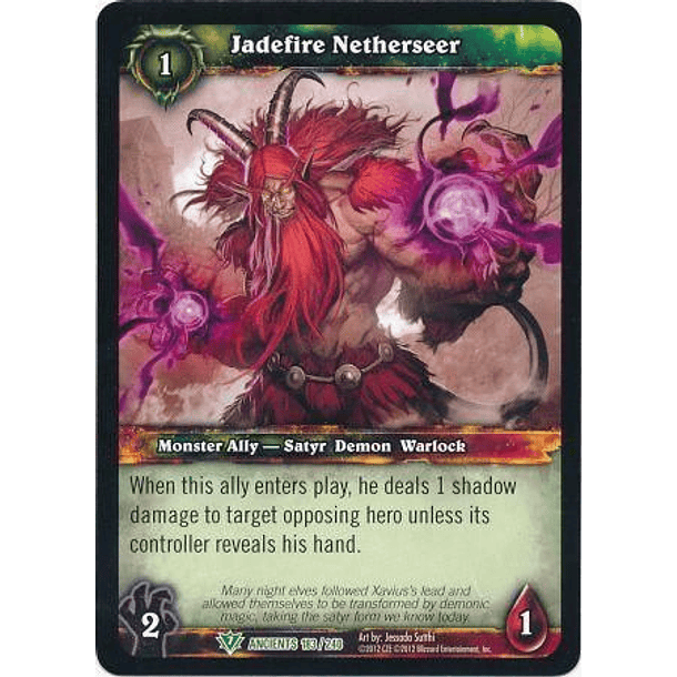 Jadefire Netherseer - 183/240 - Uncommon 