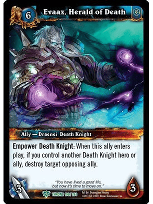 Evaax, Herald of Death - 106/263 - Uncommon