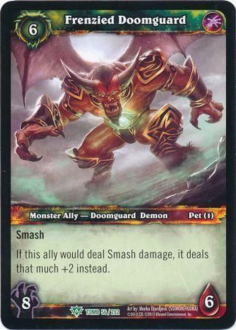 Frenzied Doomguard - 56/202 - Uncommon 