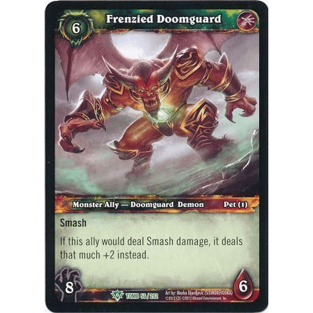 Frenzied Doomguard - 56/202 - Uncommon 