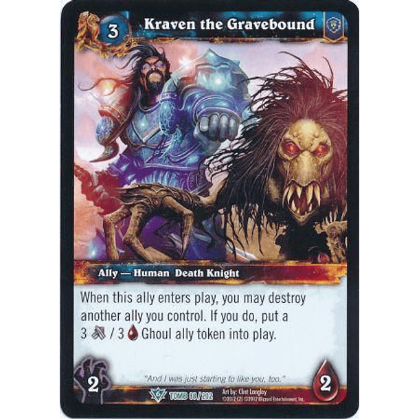 Kraven the Gravebound - 88/202 - Uncommon