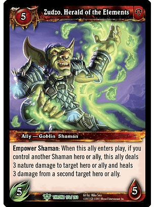 Zudzo, Herald of the Elements - 176/263 - Uncommon
