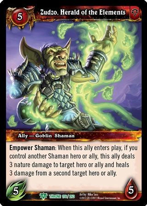 Zudzo, Herald of the Elements - 176/263 - Uncommon