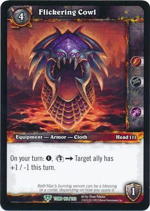 Flickering Cowl - 166/202 - Uncommon