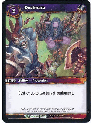 Decimate - 67/240 - Uncommon