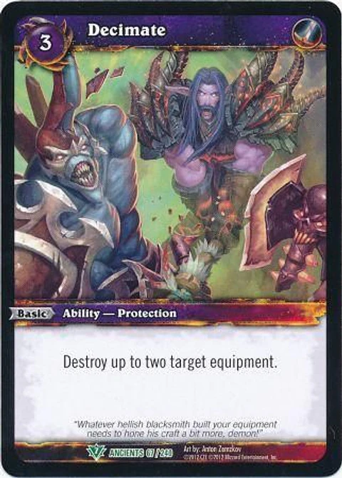 Decimate - 67/240 - Uncommon