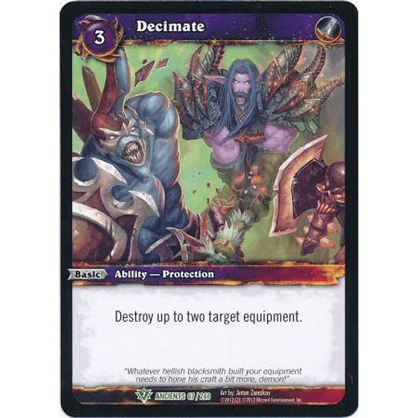 Decimate - 67/240 - Uncommon