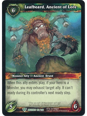 Leafbeard, Ancient of Lore - 187/240 - Uncommon